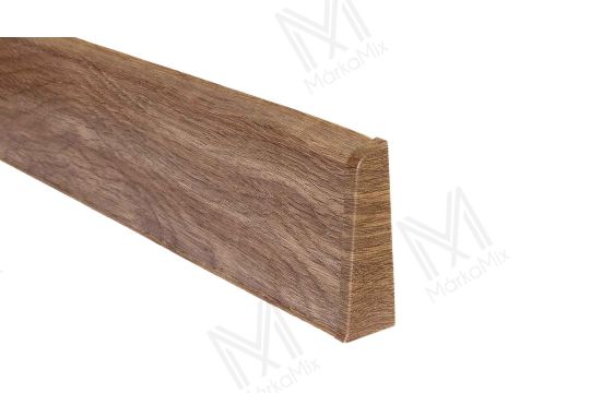 LIMA 75 mm PVC padlószegély jobbos végzáró, Polish oak