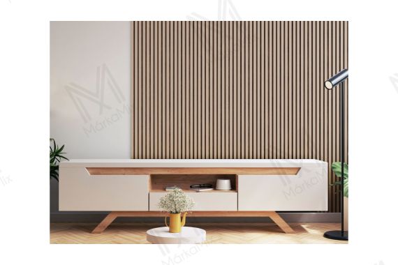 MM LAMELLA SMOOTH Dekorpanel szín:Natural Beech, 12,5x160x2700 mm