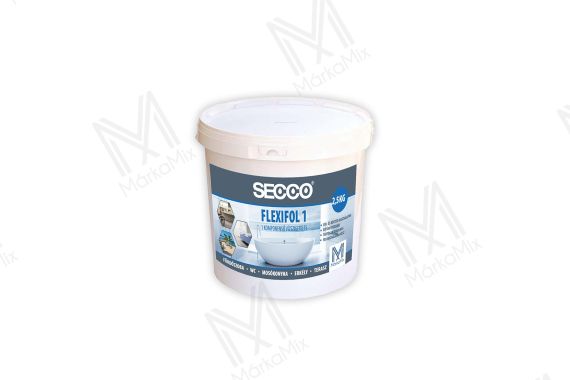 SECCO FLEXIFOL 1 komponensű folyékony fólia 2,5 kg/vödör
