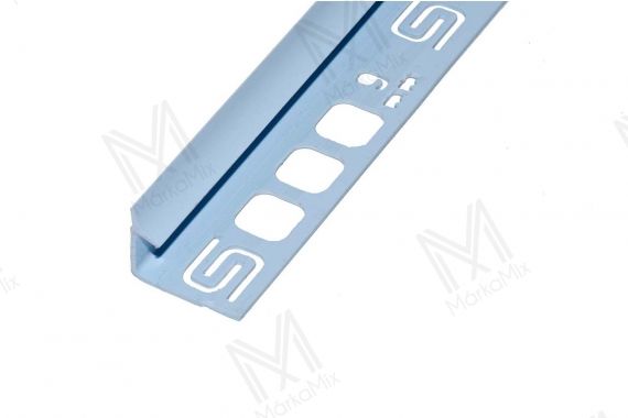 PVC negatív élvédő profil 7,3 mm/2,50m, krokusz