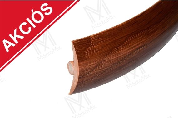 FLEX BOARD PVC flexibilis szintkiegyenlitő burkolatváltó profil 0-12 mm 37/3m mahagóni