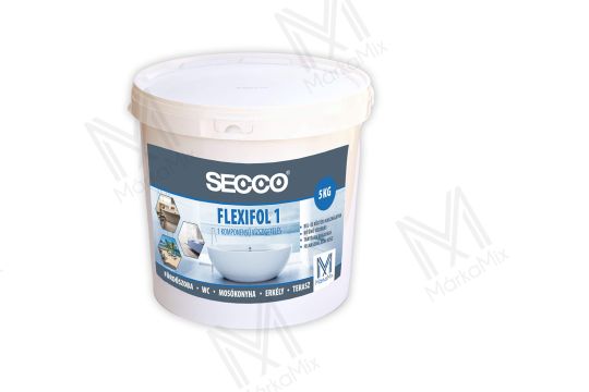 SECCO FLEXIFOL 1 komponensű folyékony fólia 5 kg/vödör