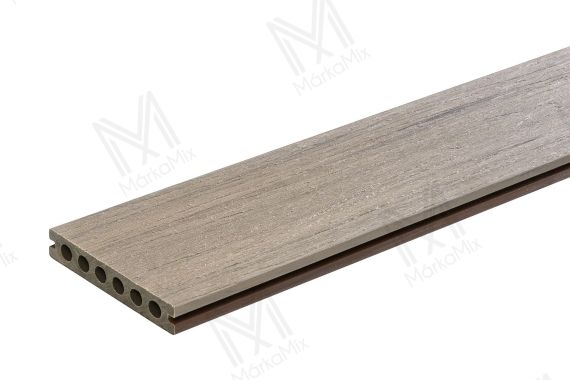 MM WPC Prestige Co-extrudált teraszdeszka, 3D famintás, szín: Ipe / Jade, 140x22x2900 mm