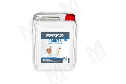 SECCO GRUNT S diszperziós alapozó 5 kg/kanna