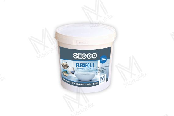 SECCO FLEXIFOL 1 komponensű folyékony fólia 13 kg/vödör