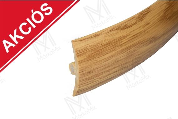 FLEX BOARD PVC flexibilis szintkiegyenlitő burkolatváltó profil 0-12 mm 37/3m borszínű tölgy