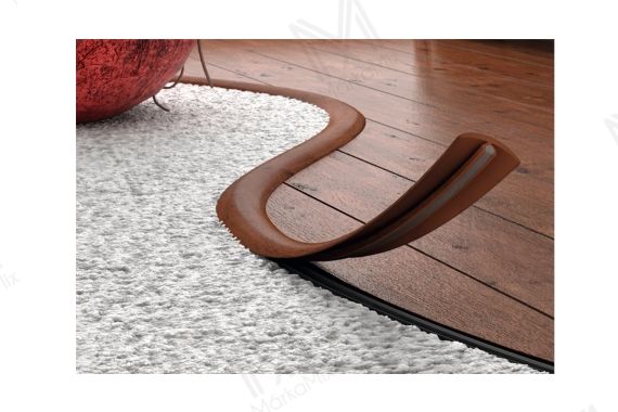 FLEX BOARD PVC flexibilis szintkiegyenlitő burkolatváltó profil 0-12 mm 37/3m patina juharfa